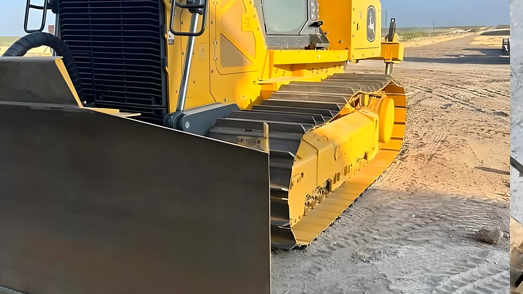 Bulldozer and heavy equipment serviced by Herling Fleet Services